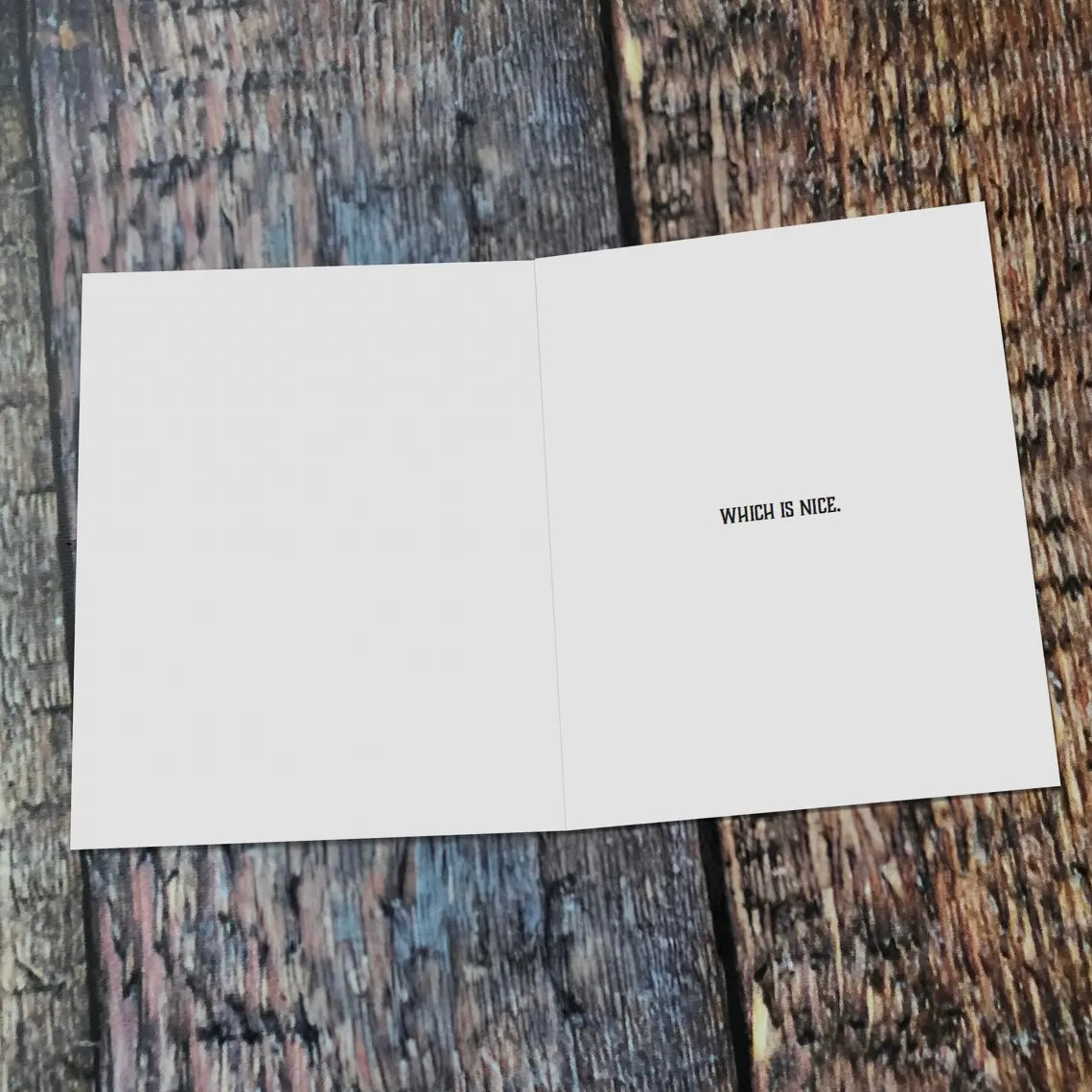 Greeting Card - "I Love You More Than I Want To Murder You"