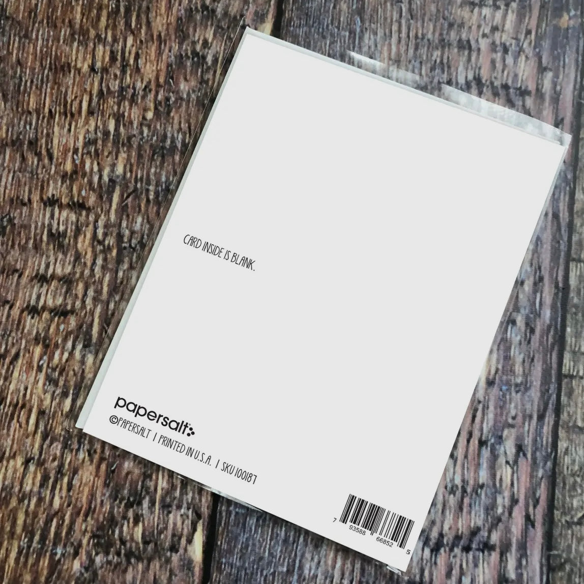 Greeting Card - "Way To Go!"