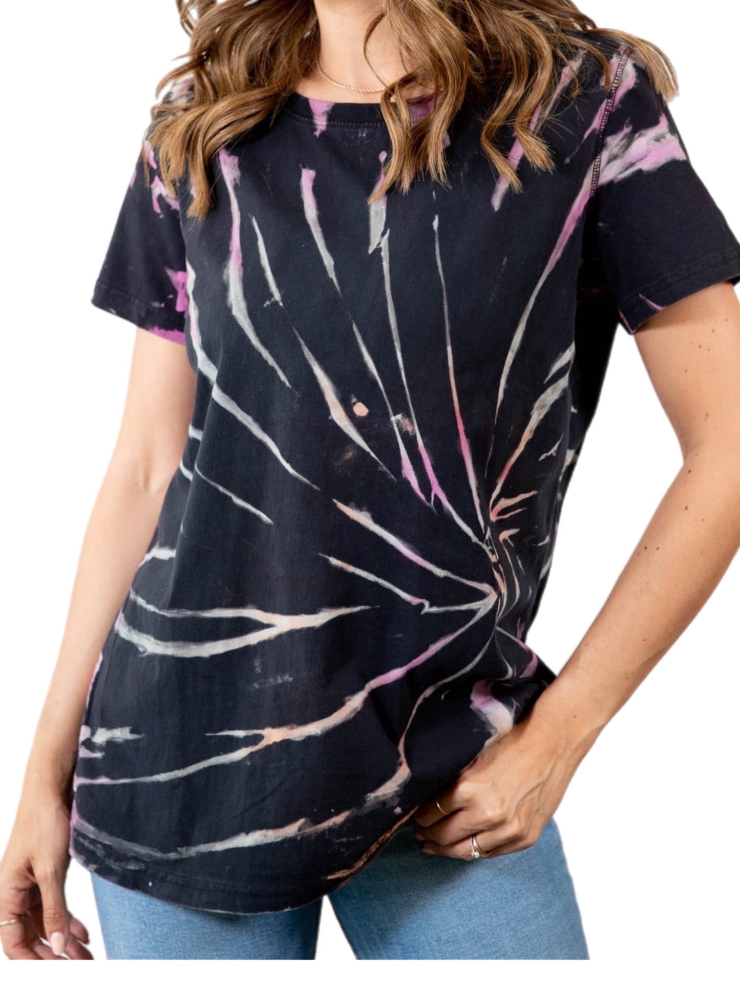 Black Tie Dye Tee