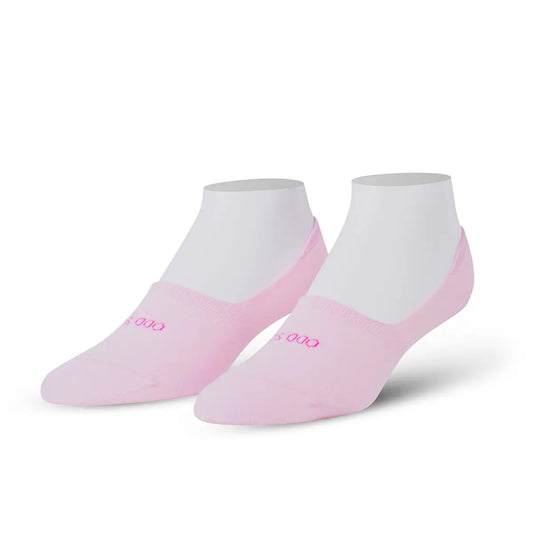Pink No Show Socks