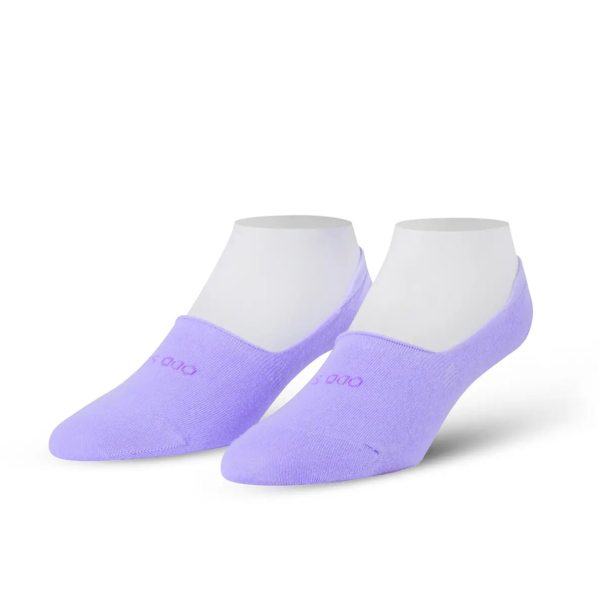 Purple No Show Socks