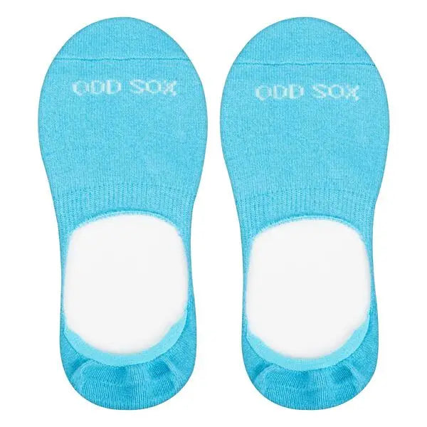Blue No Show Socks