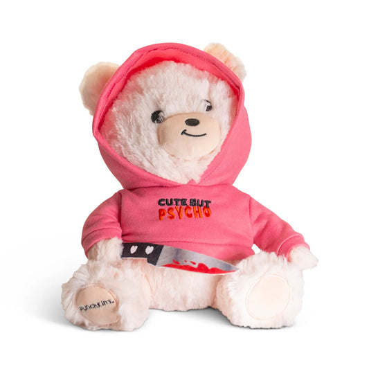 "Cute But Psycho" Teddy Bear Plush