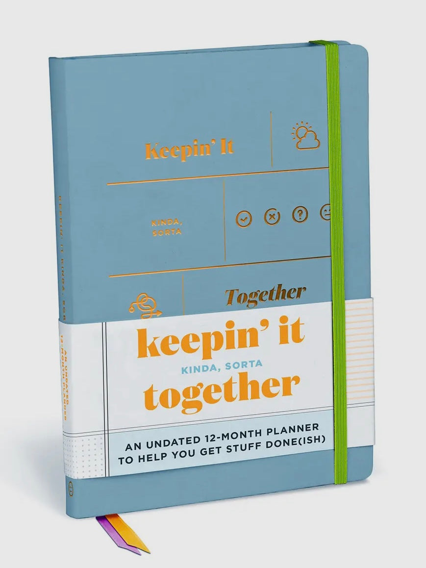 12-Month Planner - "Keepin' It Kinda Sorta Together"