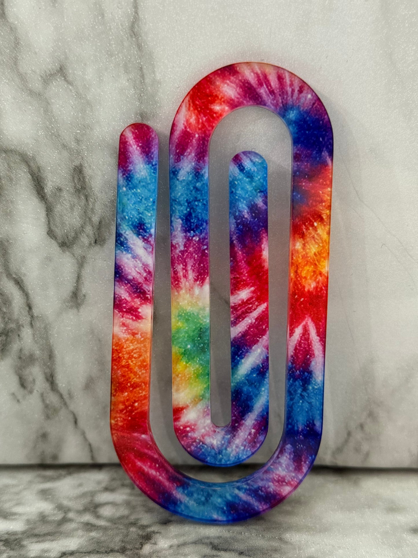Jumbo Paperclip - Tie Dye