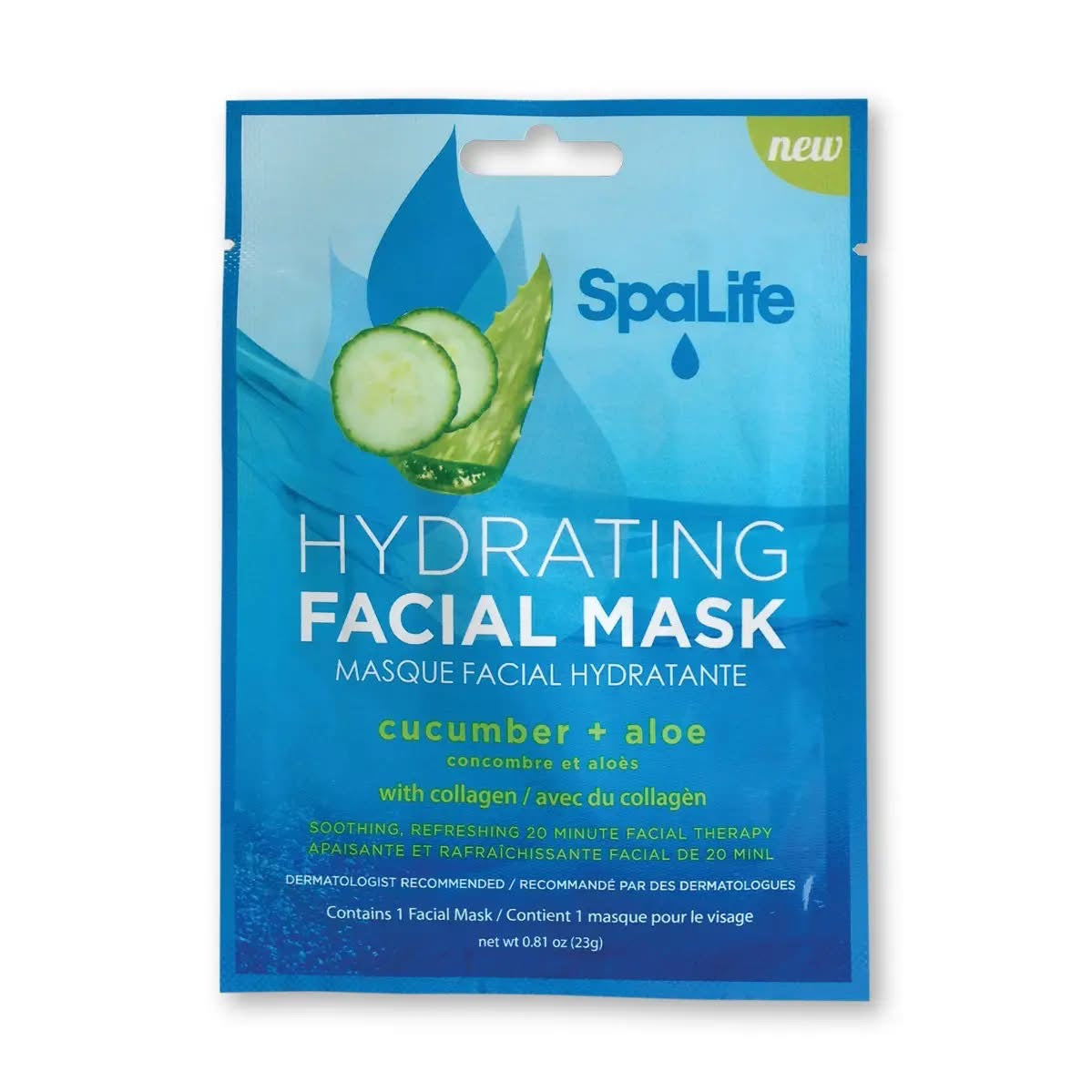 Hydrating Cucumber & Aloe Facial Mask