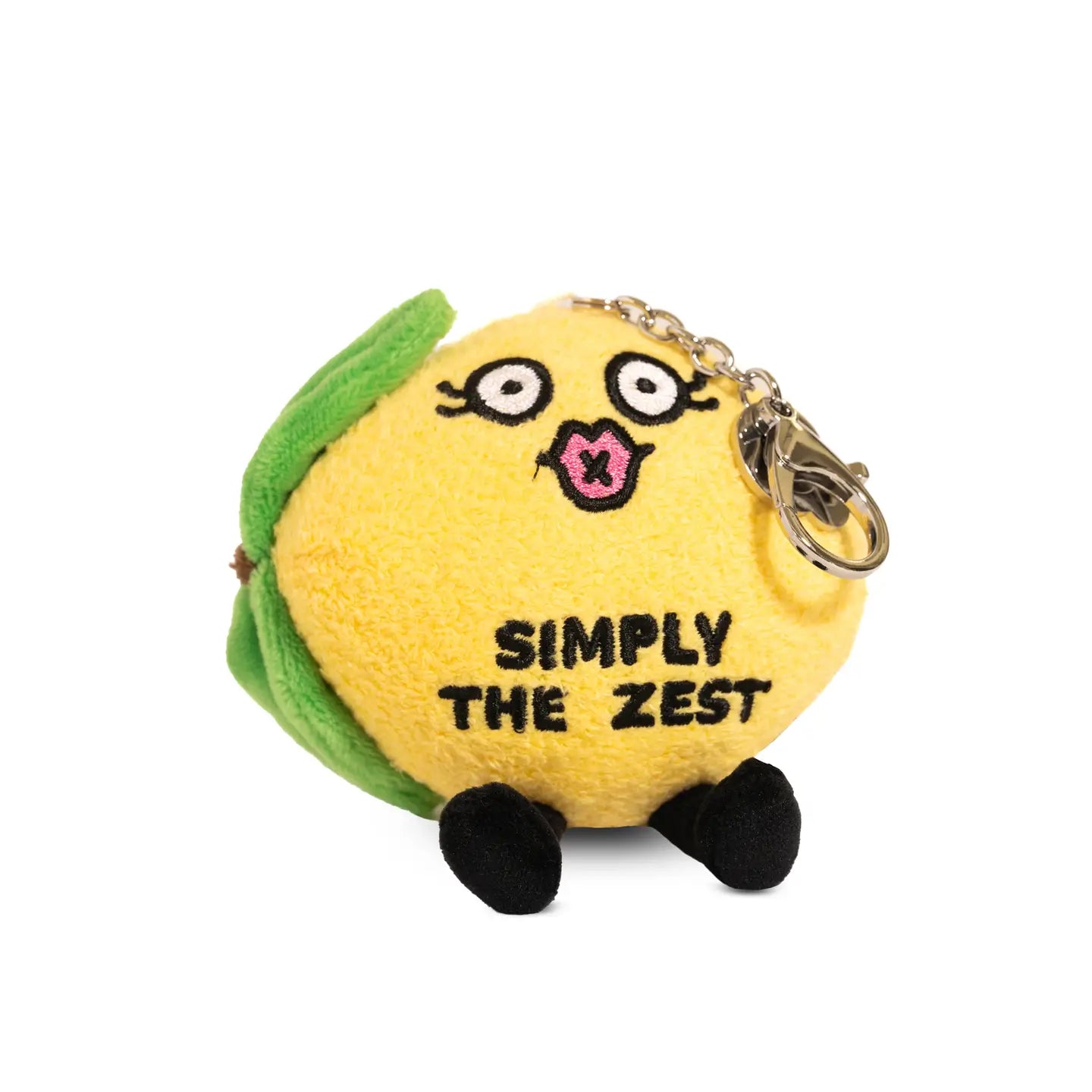 "Simply The Zest" Lemon Plush Keychain