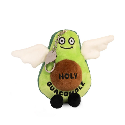 "Holy Guacamole" Avocado Plush Keychain